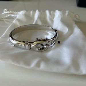 Coach tabby hinged bangle